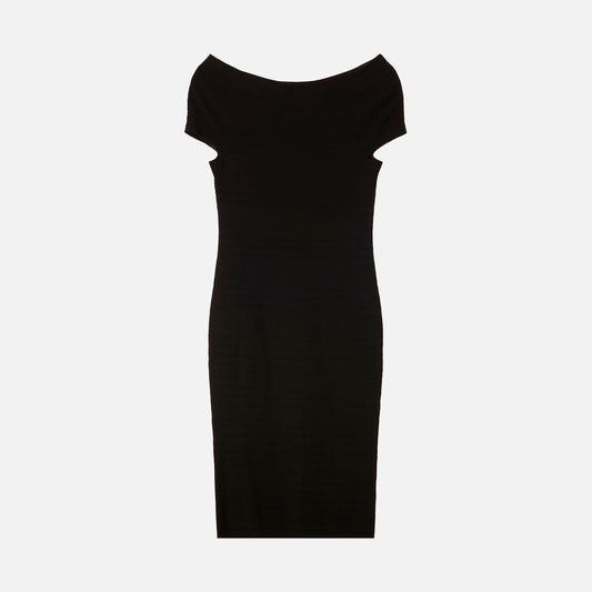 Herve Leger Black Bandage Dress