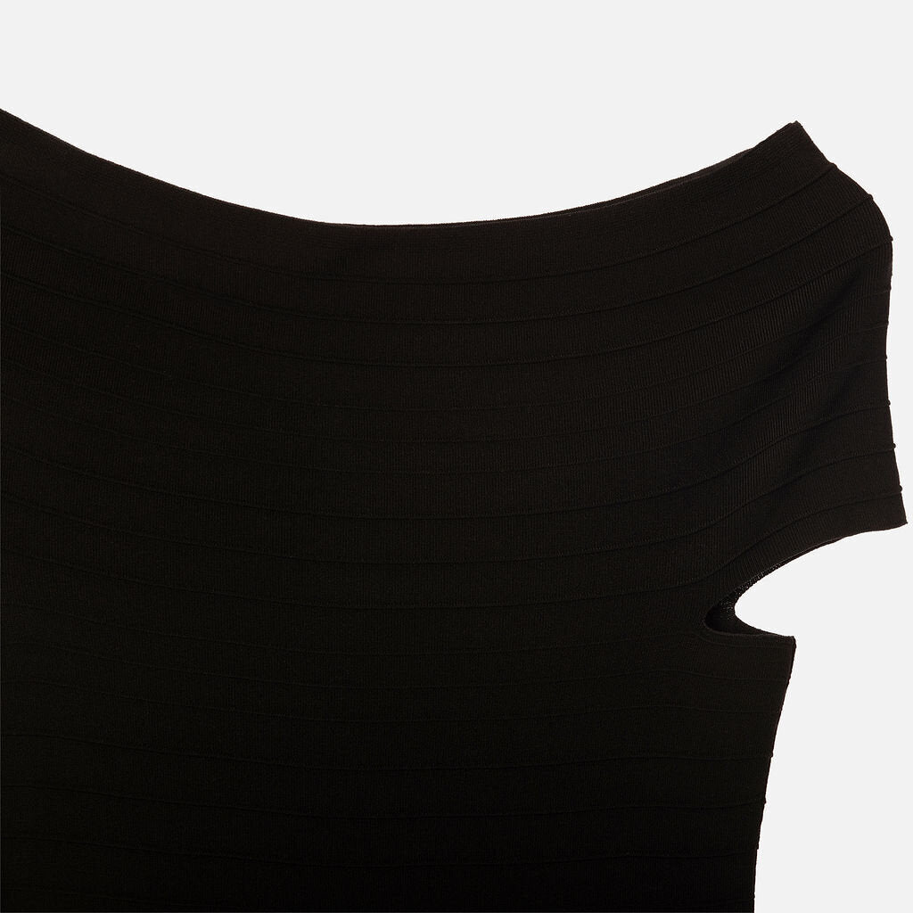 Herve Leger Black Bandage Dress