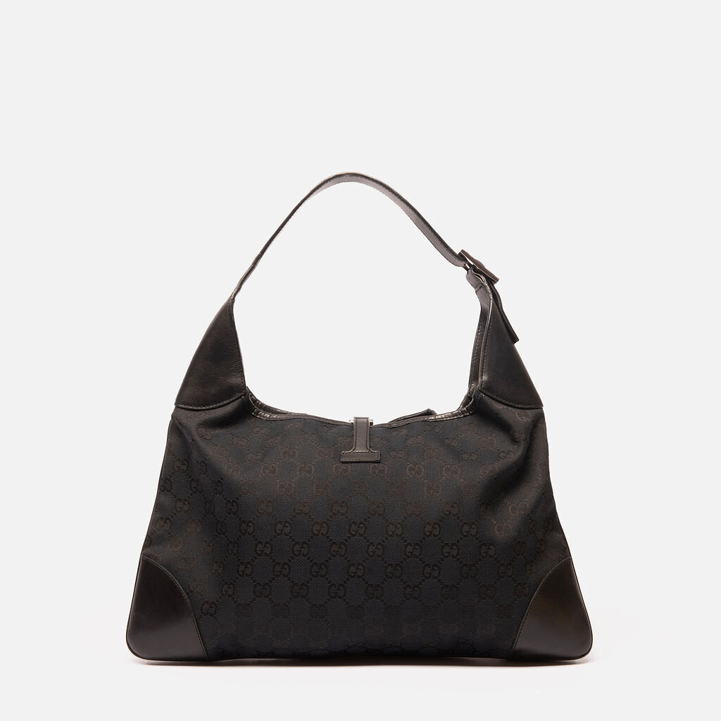 Gucci Navy Striped Jackie Bag
