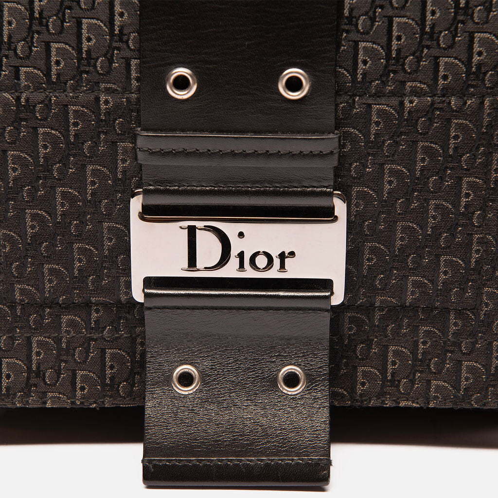 Christian Dior Black Safari Messenger Bag