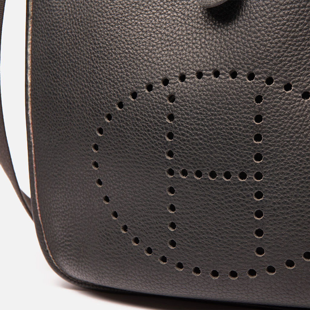 Hermes Black Evelyne GM Bag