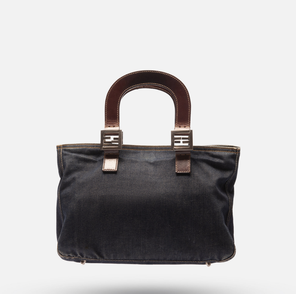 Fendi Vintage Denim Tote