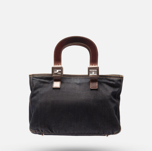 Fendi Vintage Denim Tote