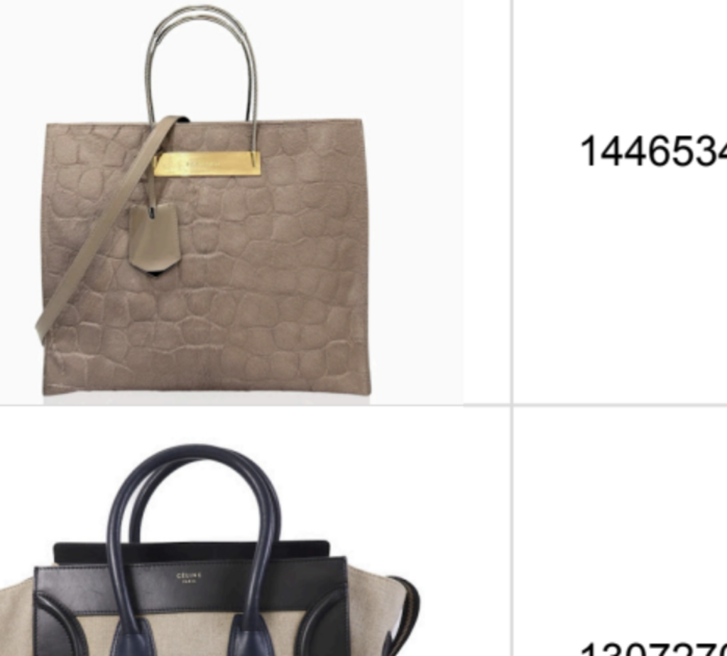 Gray Ponyhair Embossed Tote