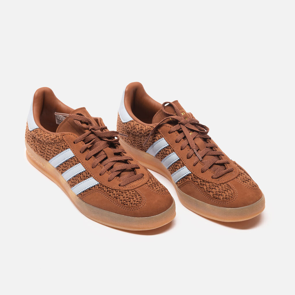 Adidas Brown & Blue Knit Samba