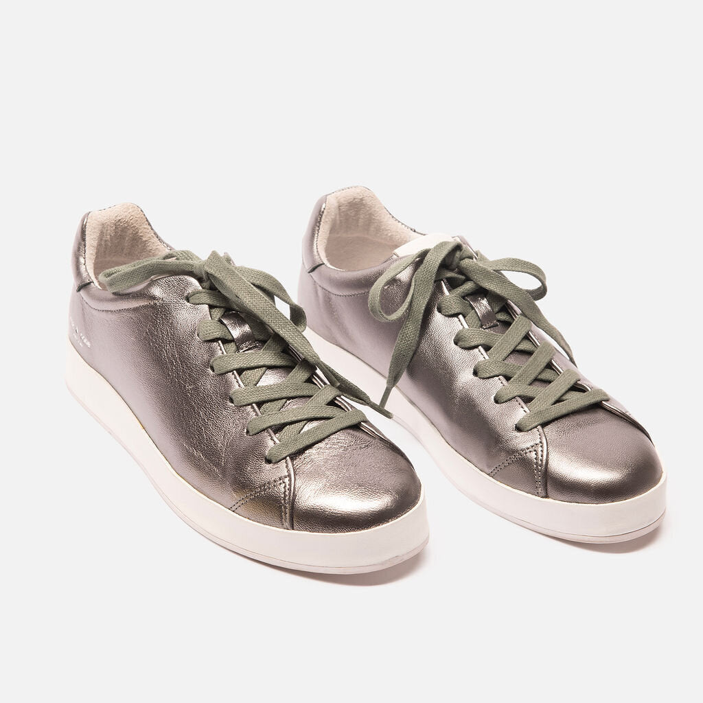 Rag & Bone Silver Low Top Sneaker