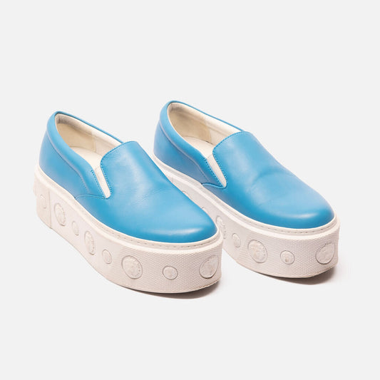 Versus Versace Blue Platform Sneakers