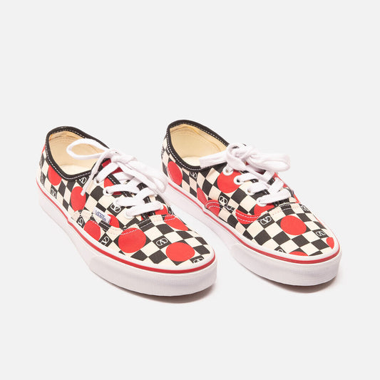 Valentino x Vans Checkerboard-Print Canvas Sneakers