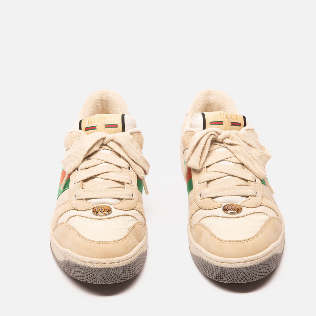Gucci Cream Stripe Sneaker