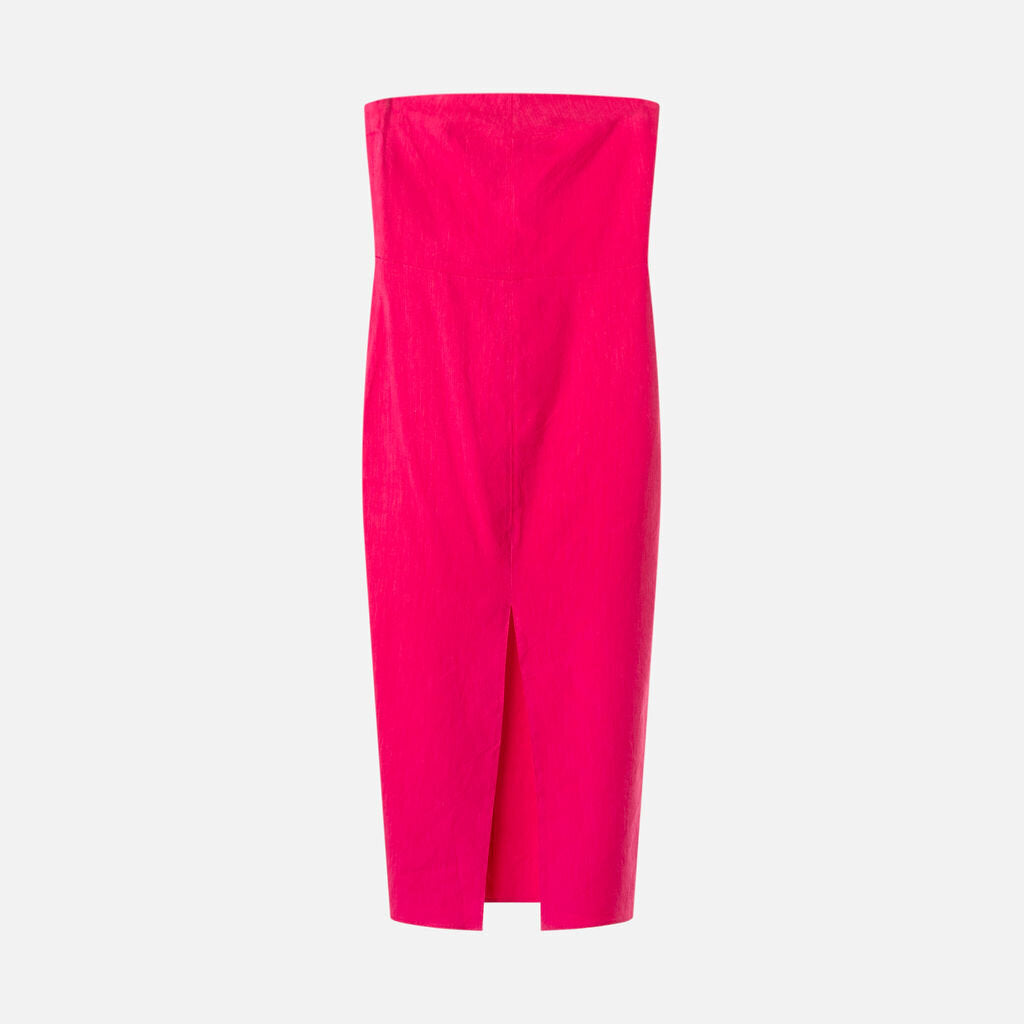 Isabel Marant Pink Hemp w/Detachable Sleeve Dress