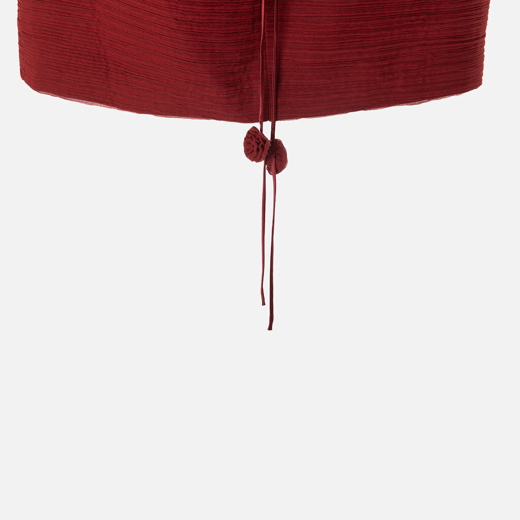 Magda Butrym Ruched Halter Dress