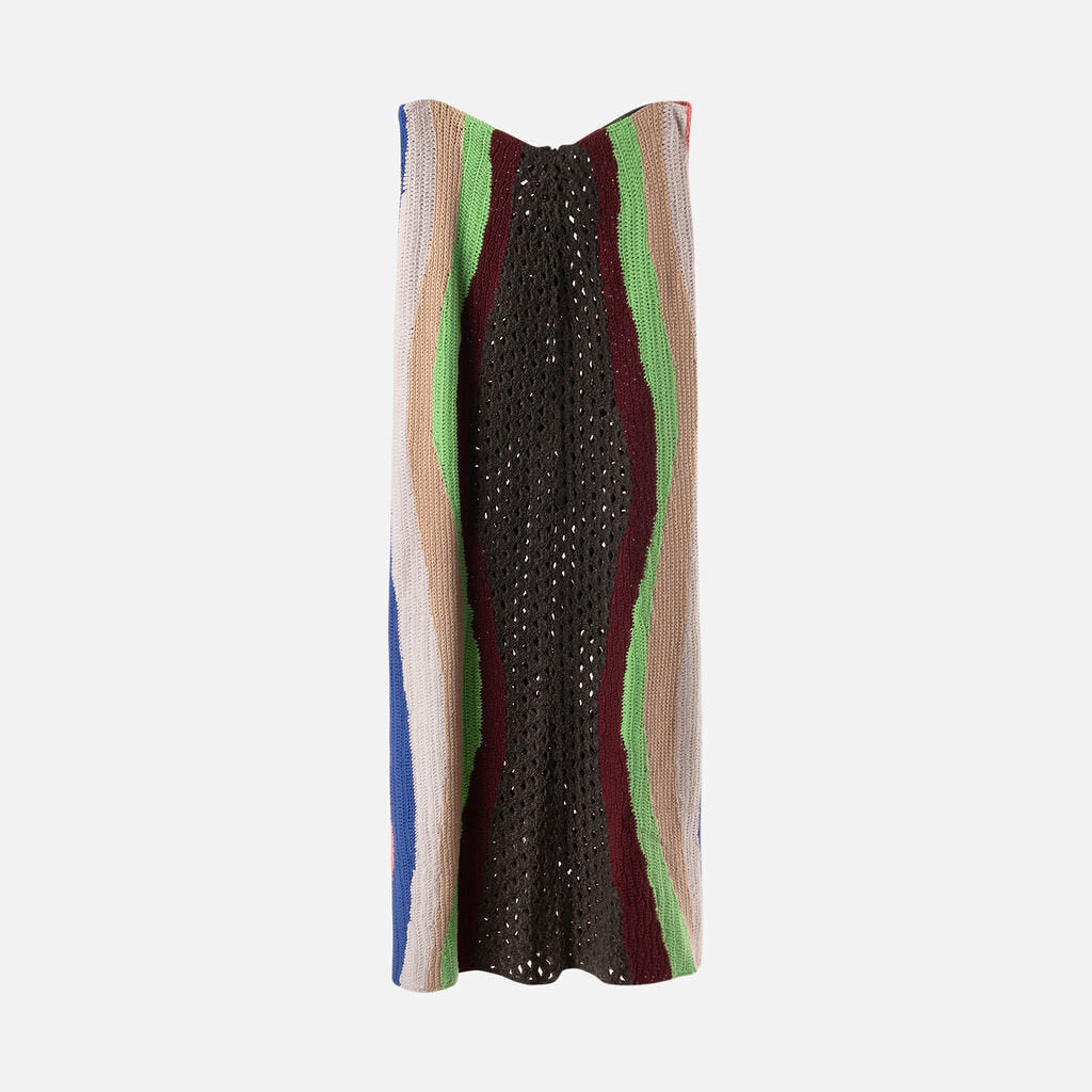Gabriela Hearst Multicolor Cashmere Tank & Skirt Set