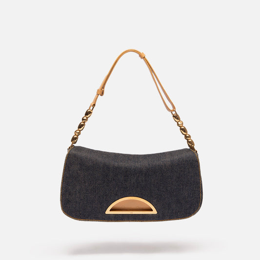 Dior Dark Denim Marispare Shoulder Bag