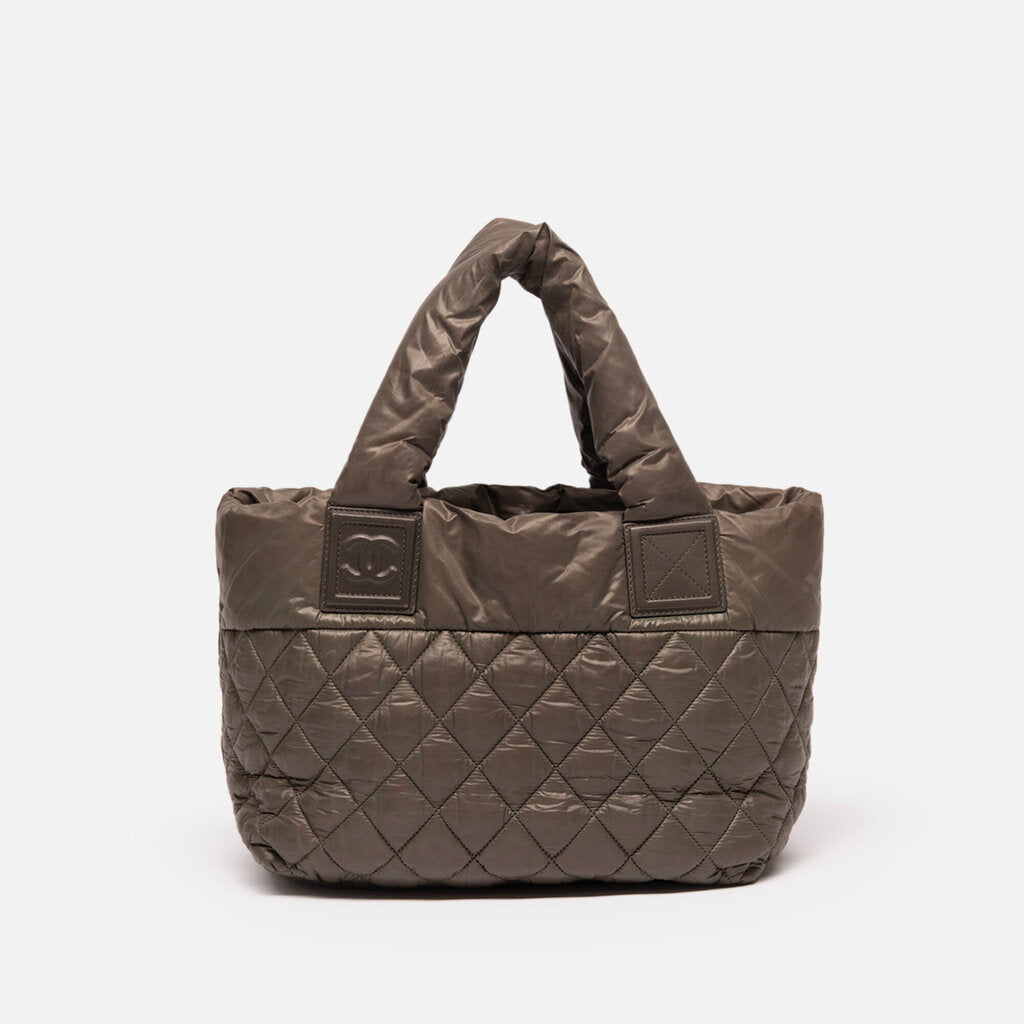 Chanel Grey Nylon Cocoon Tote
