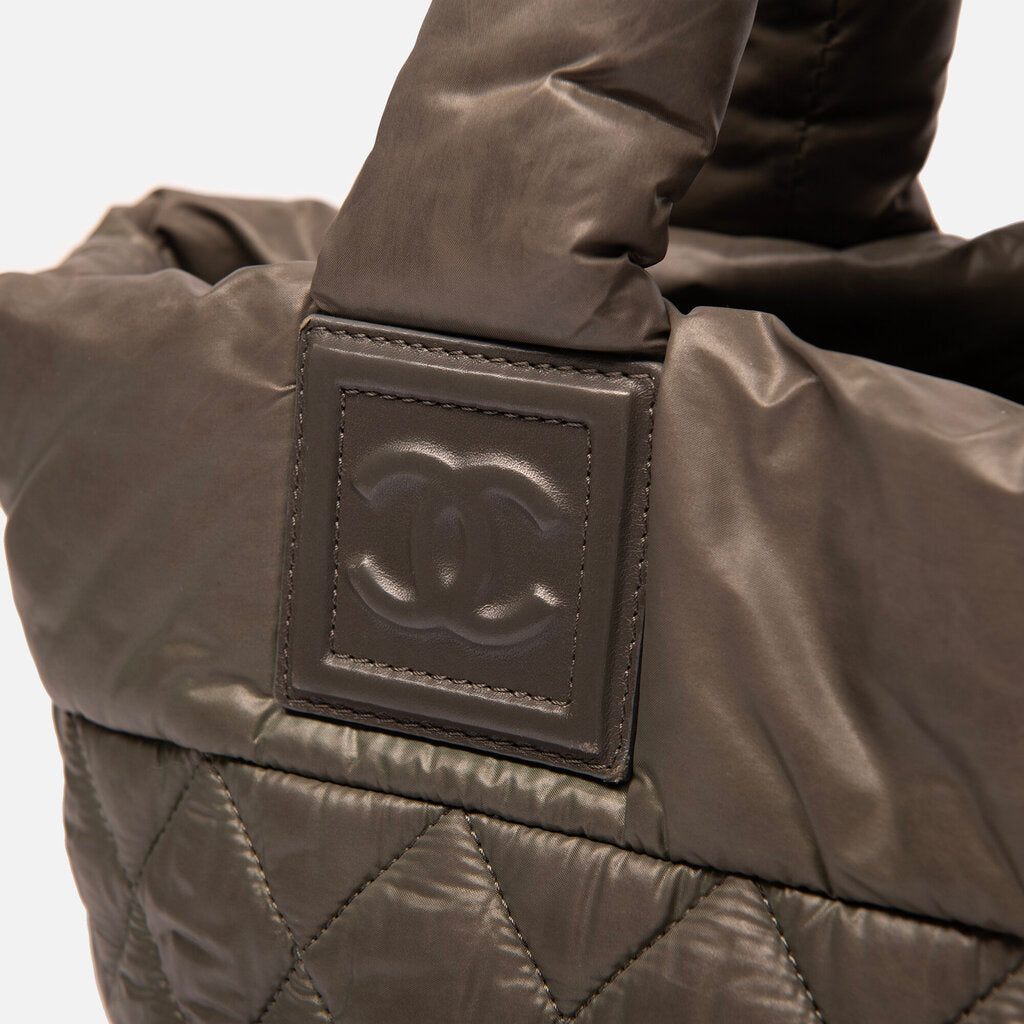 Chanel Grey Nylon Cocoon Tote