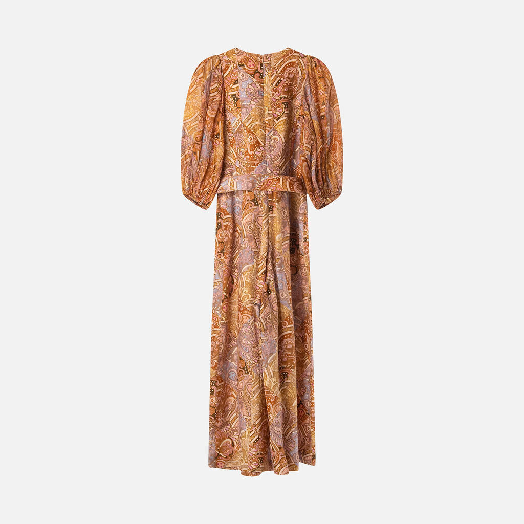 Zimmerman Multicolor Linen Paisley Jumpsuit