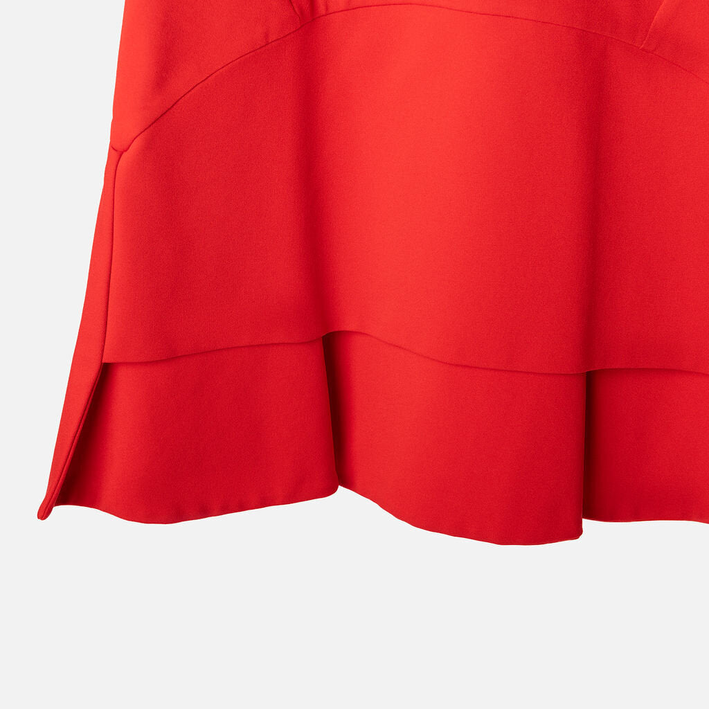 Givenchy Red Viscose Sleeveless Dress