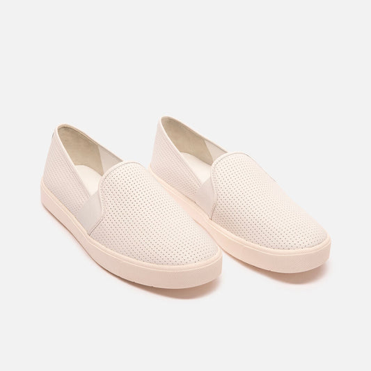 Vince White Slip On Sneakers