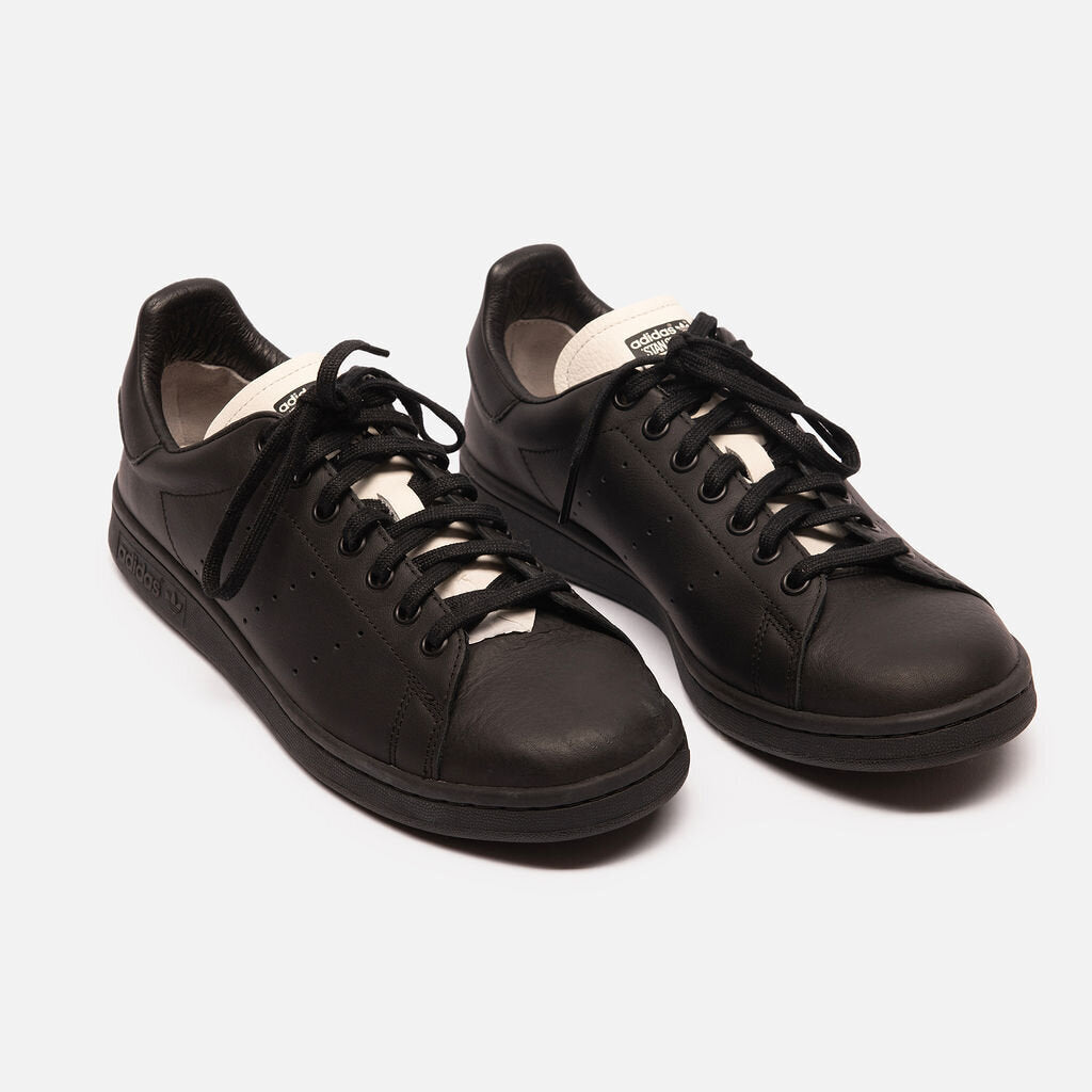 Yohgi Yamamoto x Adidas Black Leather Sneakers