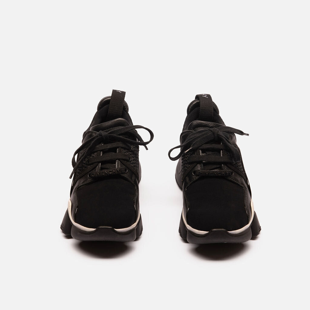 Givenchy Black Leather Trim Chunky Sneaker