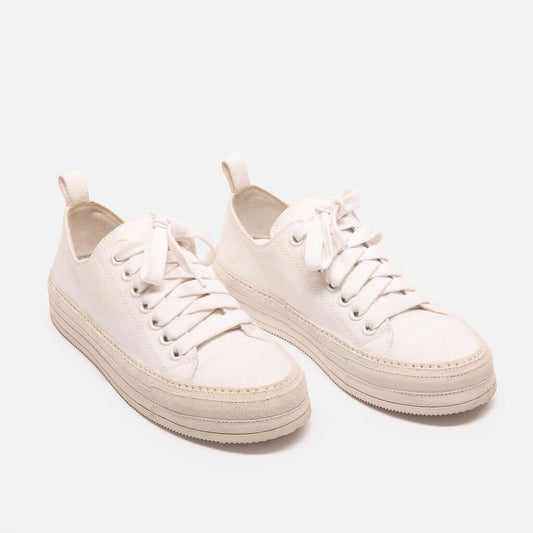 Ann Demeulemeester White Low Top Sneaker
