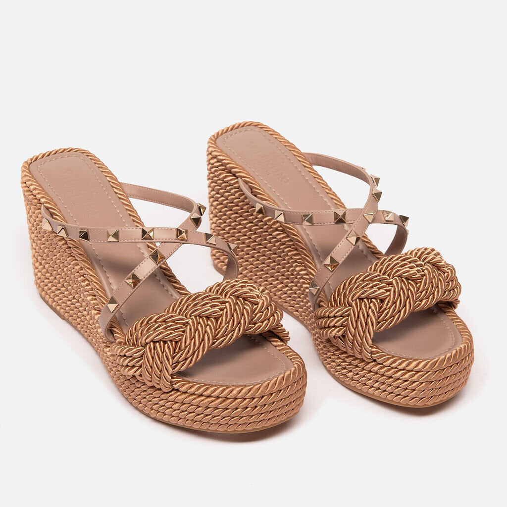 Valentino Rope Ties Wedges