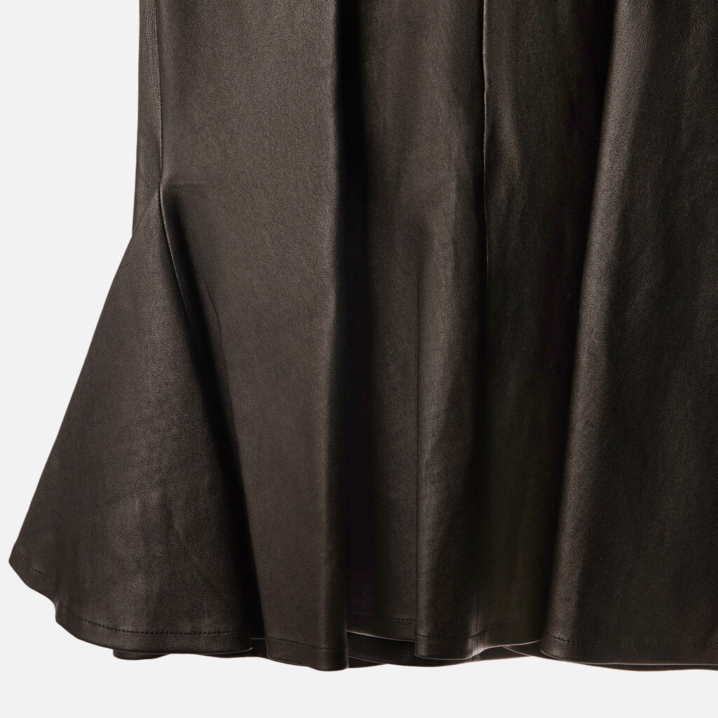 Givenchy Lamb Leather Sleeveless Dress