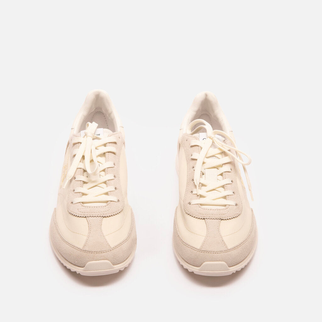 Celine White Triomphe Racer Sneakers