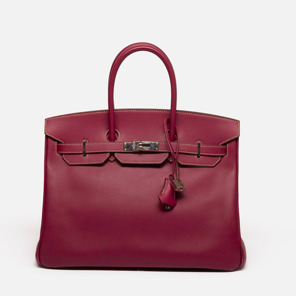 Hermes Tosca Epsom Birkin 35 PHW