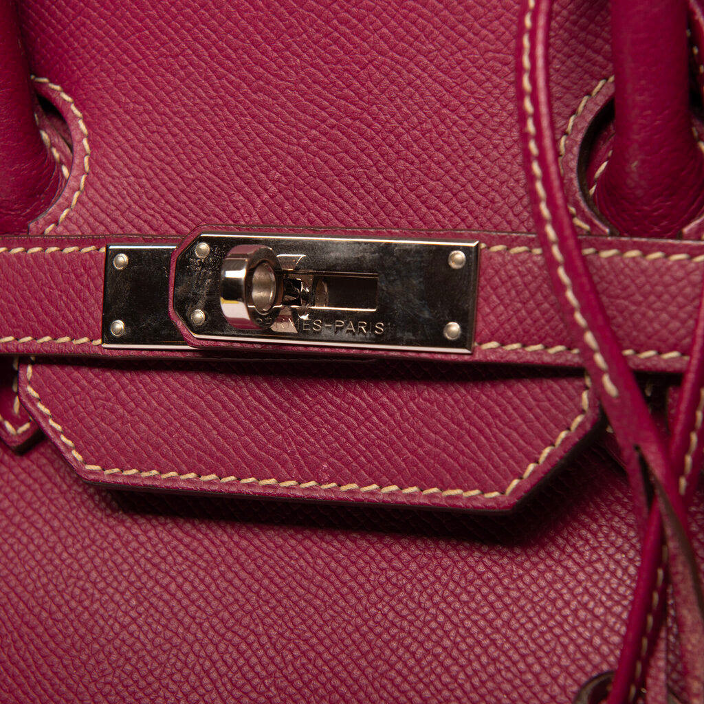 Hermes Tosca Epsom Birkin 35 PHW