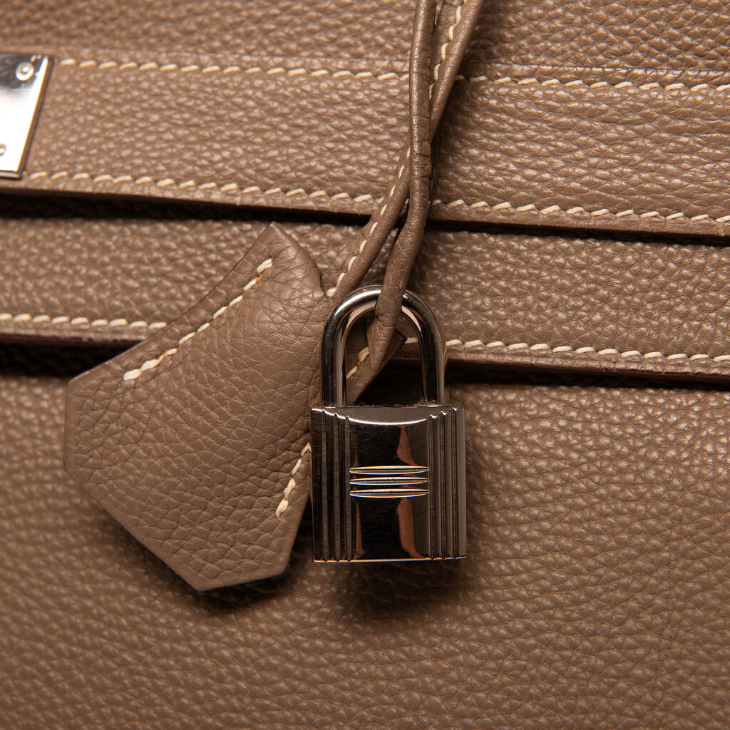 Hermes Etoupe Kelly 40 PHW