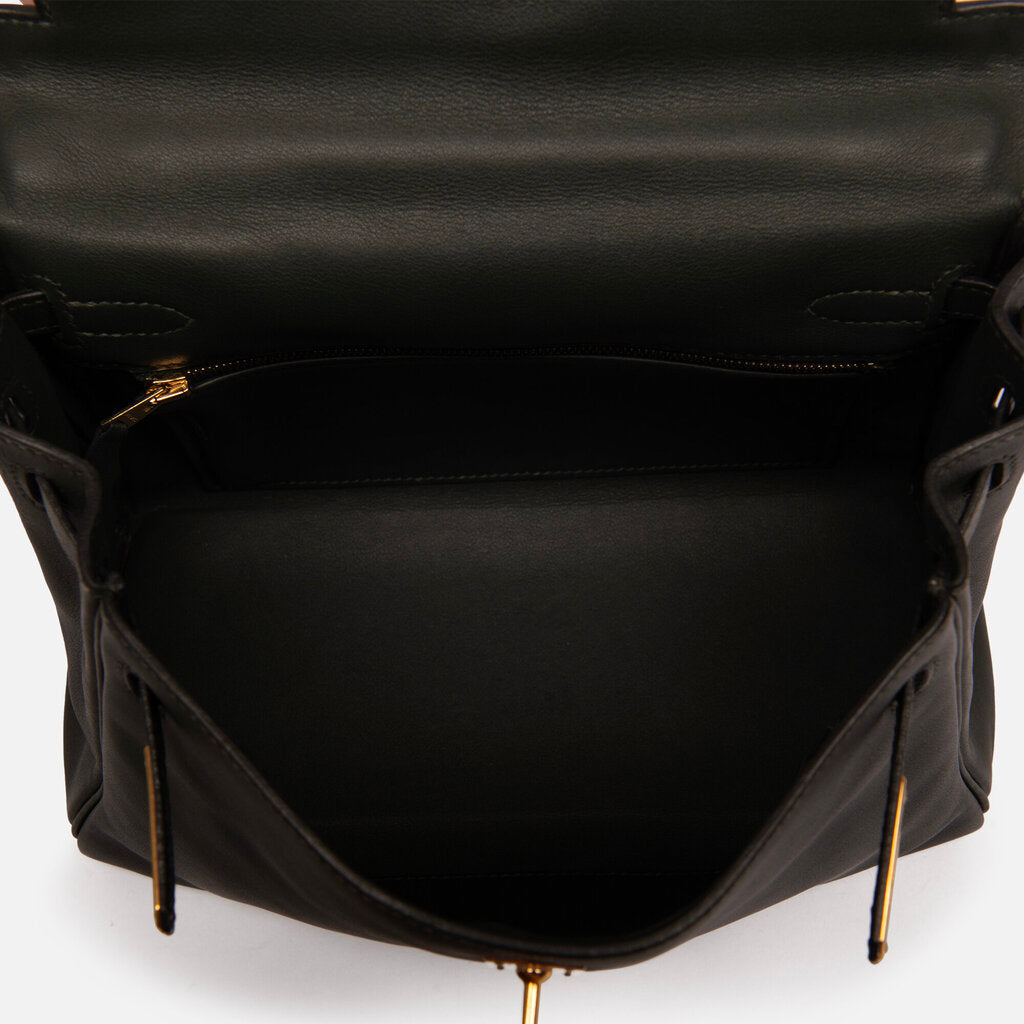 Hermes Vert Cypress Kelly 25 GHW (2016)