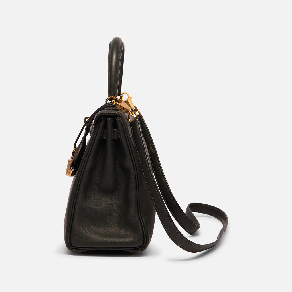 Hermes Vert Cypress Kelly 25 GHW (2016)