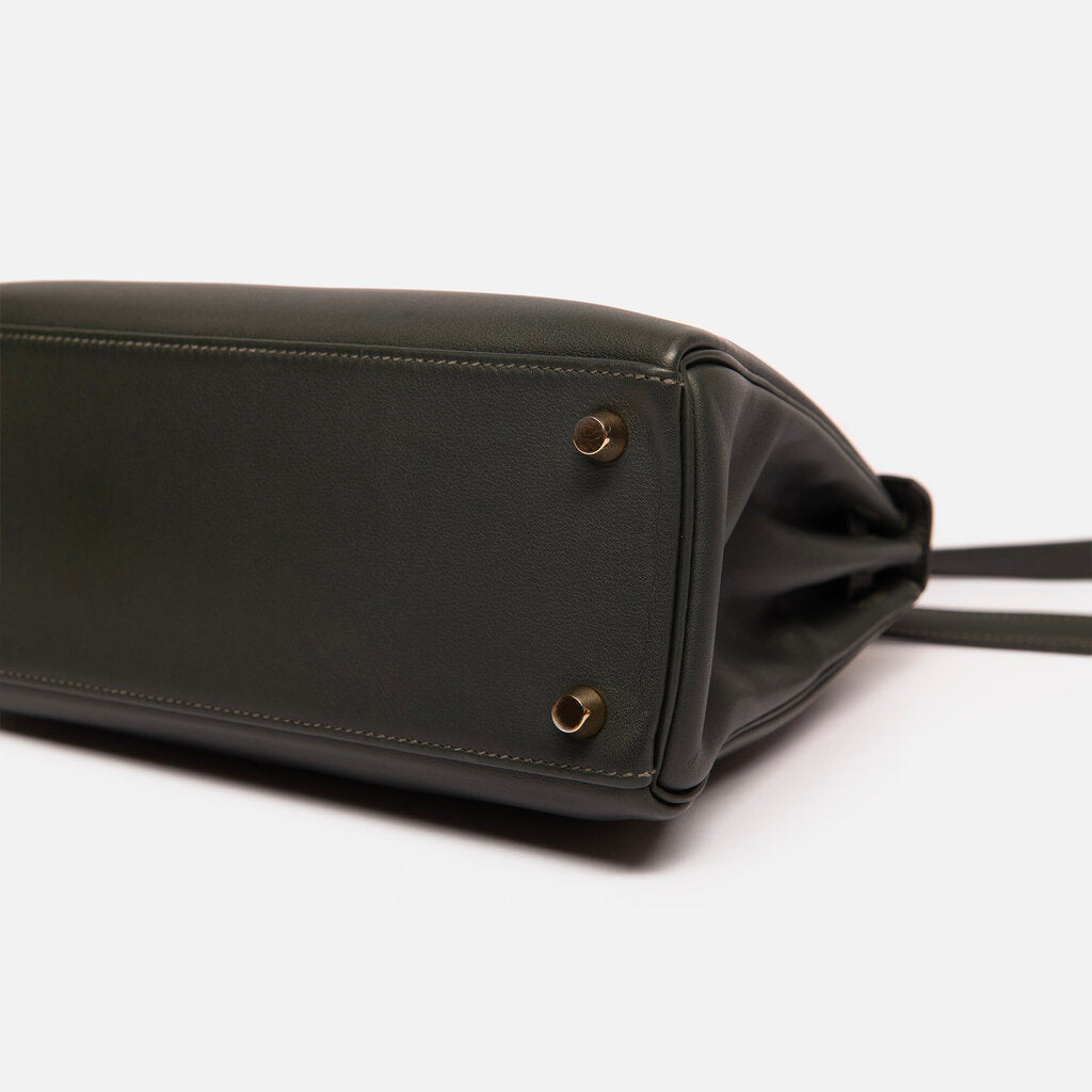 Hermes Vert Cypress Kelly 25 GHW (2016)
