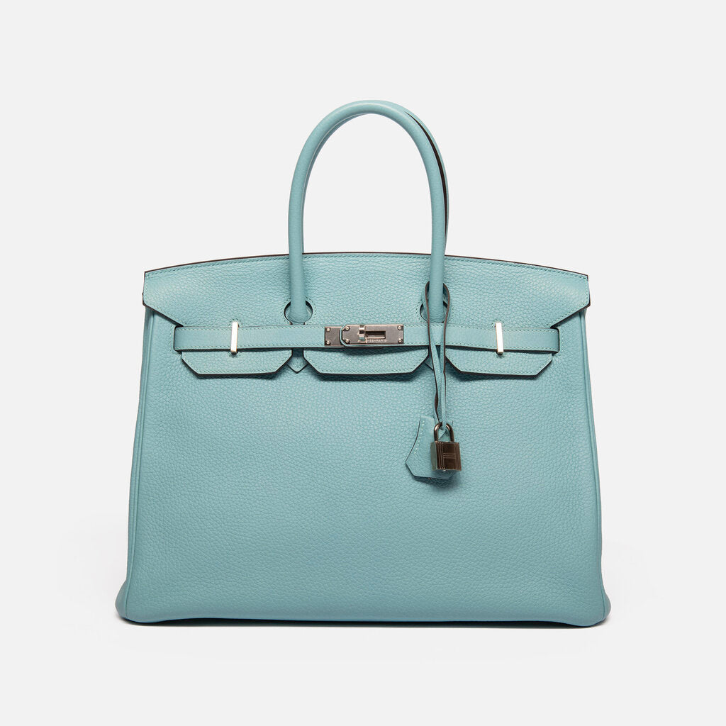 Hermes Atoll Clemence Birkin 35 PHW (2018)