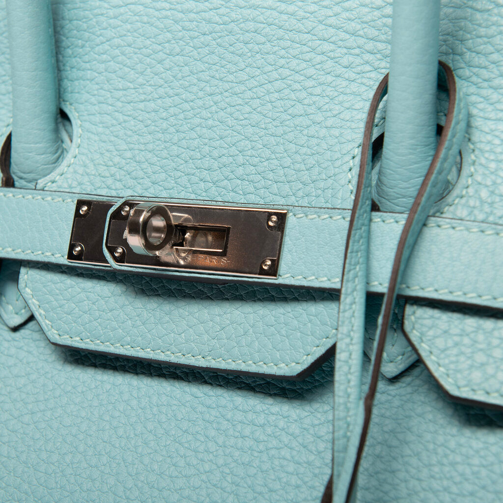 Hermes Atoll Clemence Birkin 35 PHW (2018)