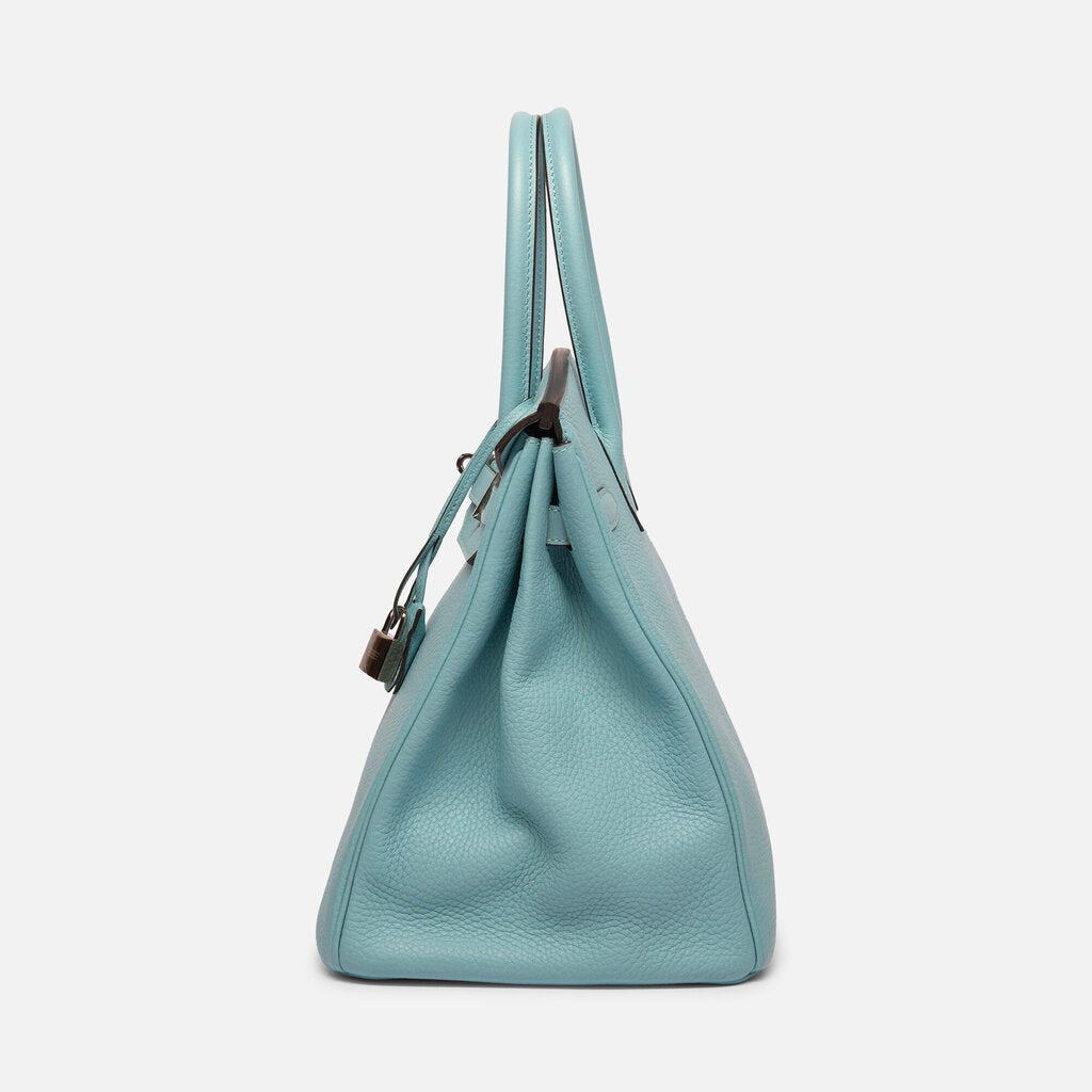 Hermes Atoll Clemence Birkin 35 PHW (2018)