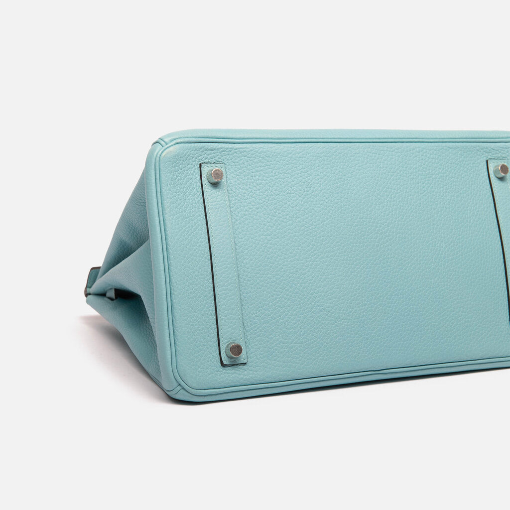 Hermes Atoll Clemence Birkin 35 PHW (2018)