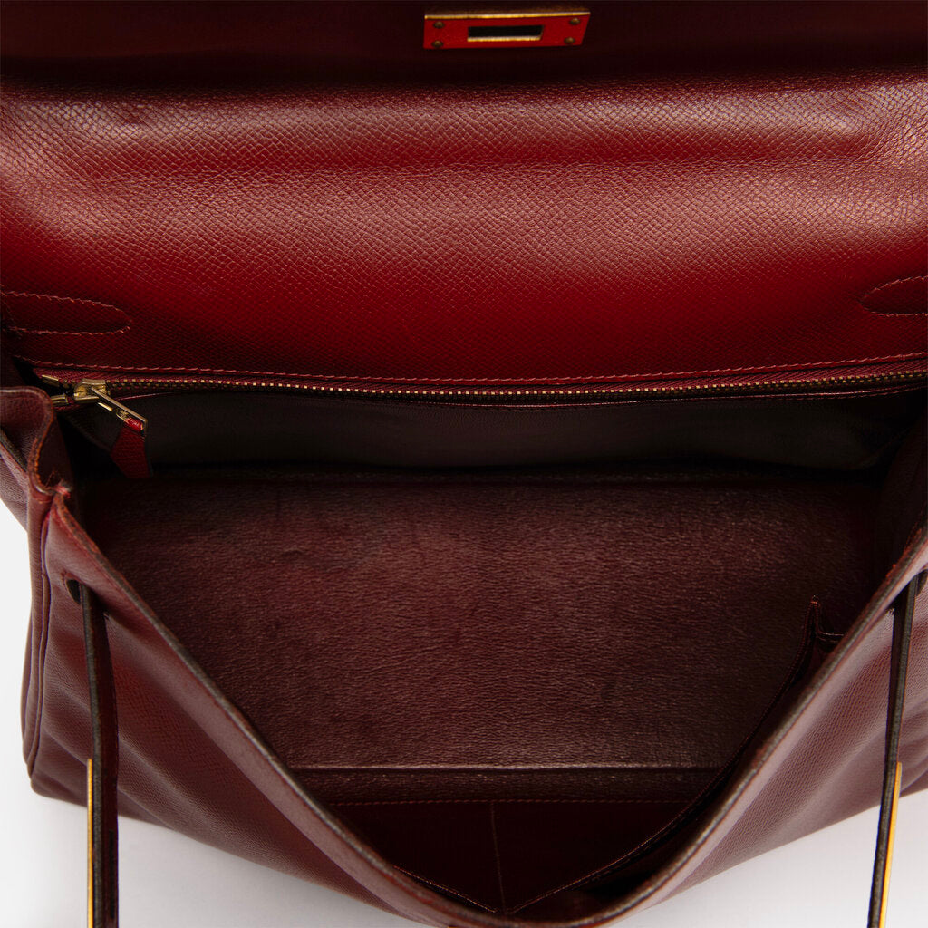 Hermes Rouge H Kelly 32 GHW