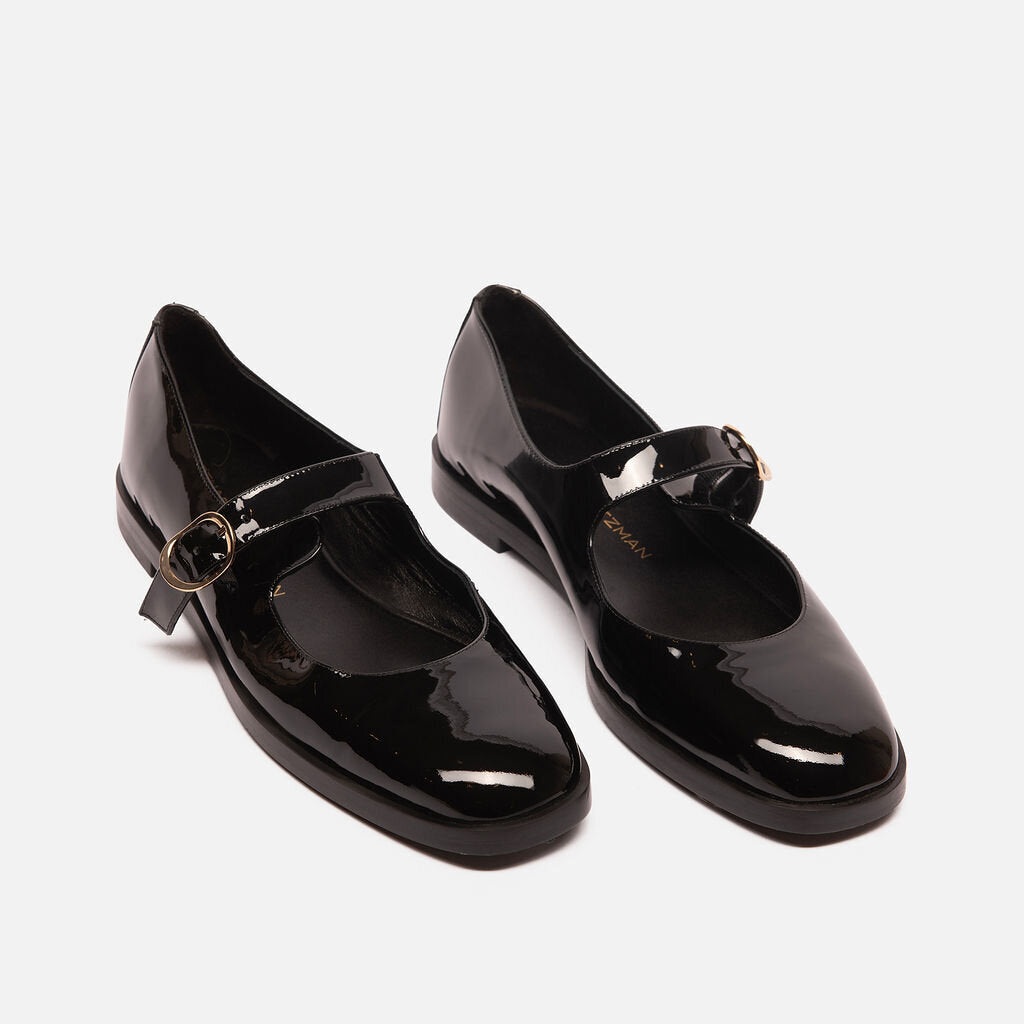 Stuart Weitzman Black Patent Leather Mary Jane