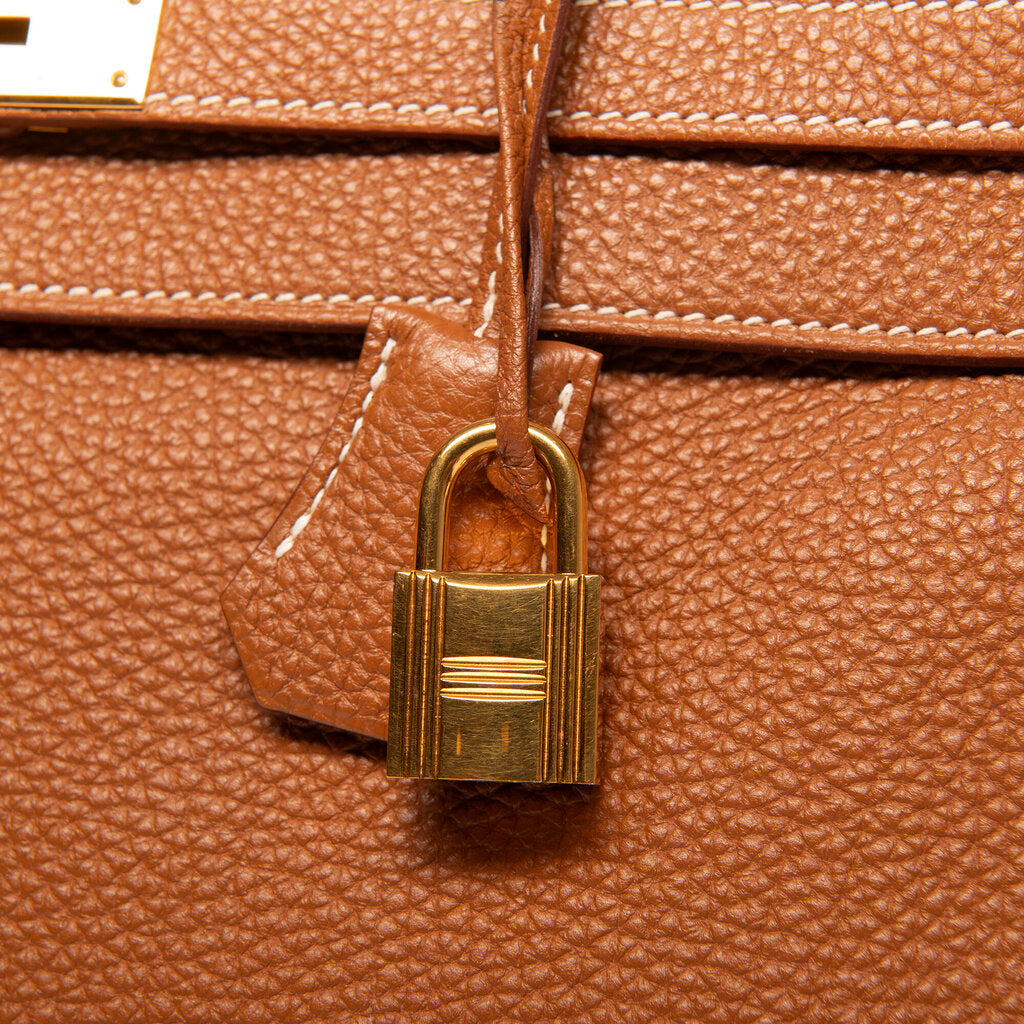 Hermes Togo Gold Kelly 35 GHW (2009)