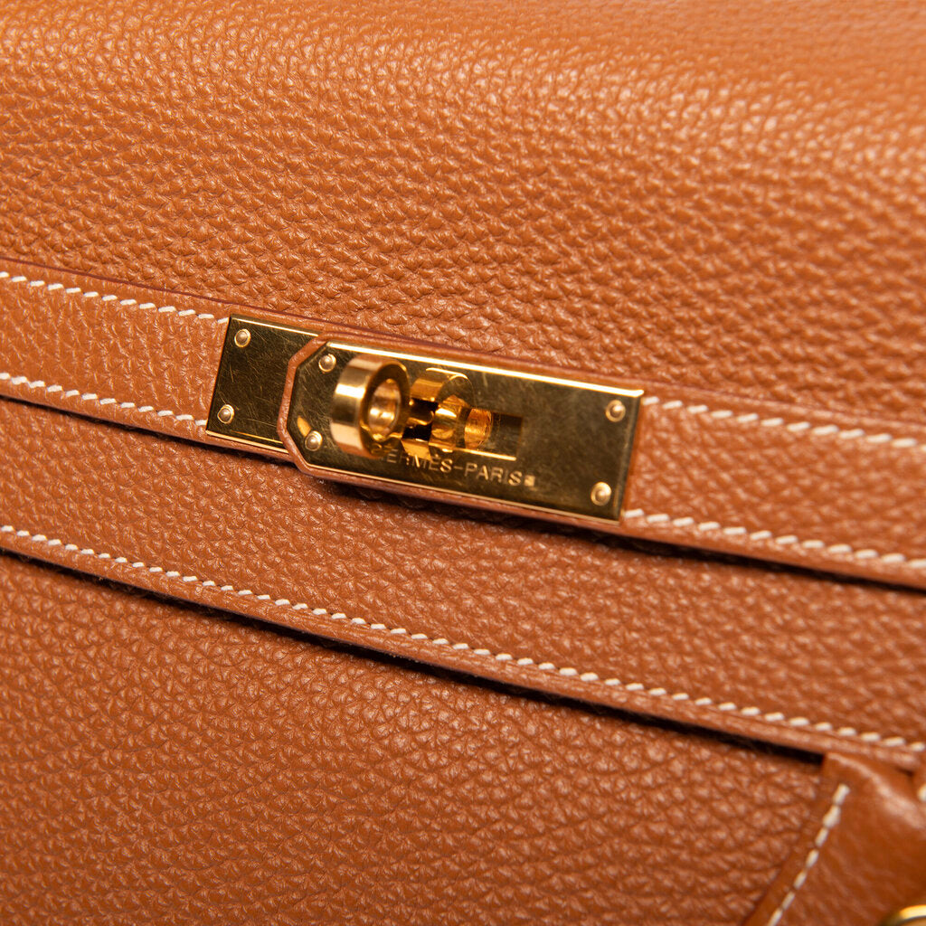 Hermes Togo Gold Kelly 35 GHW (2009)