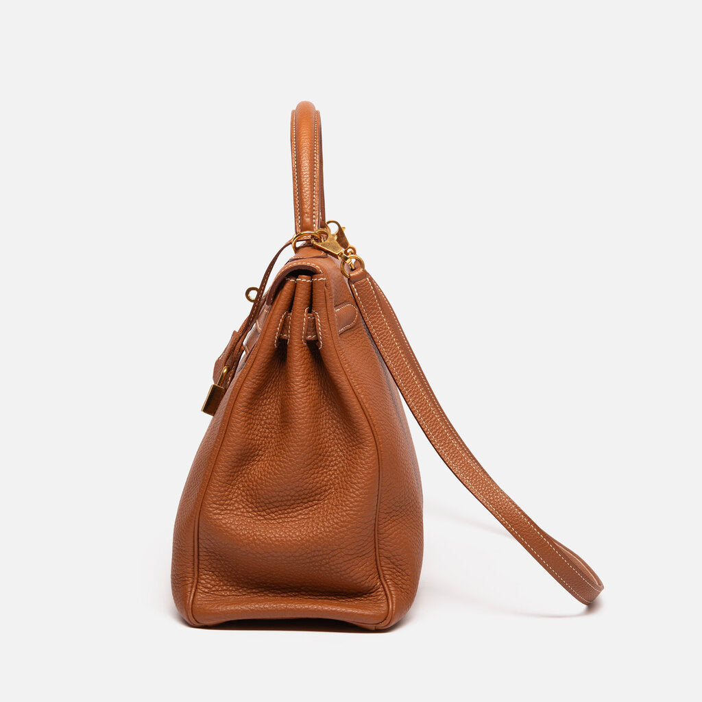 Hermes Togo Gold Kelly 35 GHW (2009)