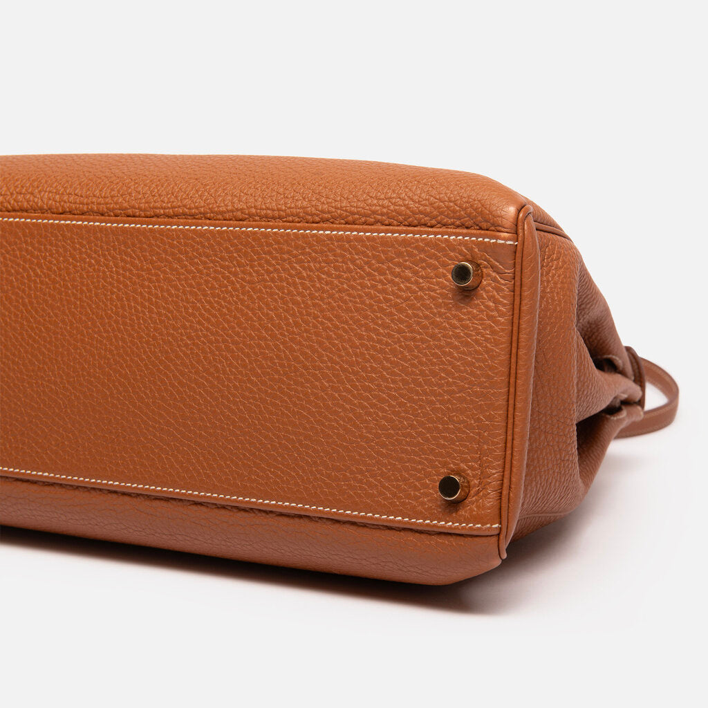 Hermes Togo Gold Kelly 35 GHW (2009)