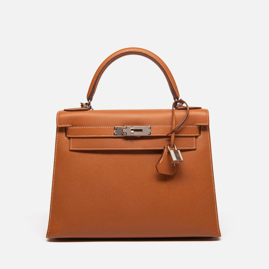 Hermes Gold Epsom Kelly 28 PHW (2018)