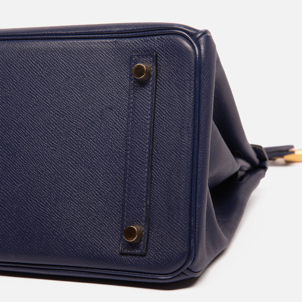 Hermes Blue Sapphire Epsom Birkin 30 GHW (2016)