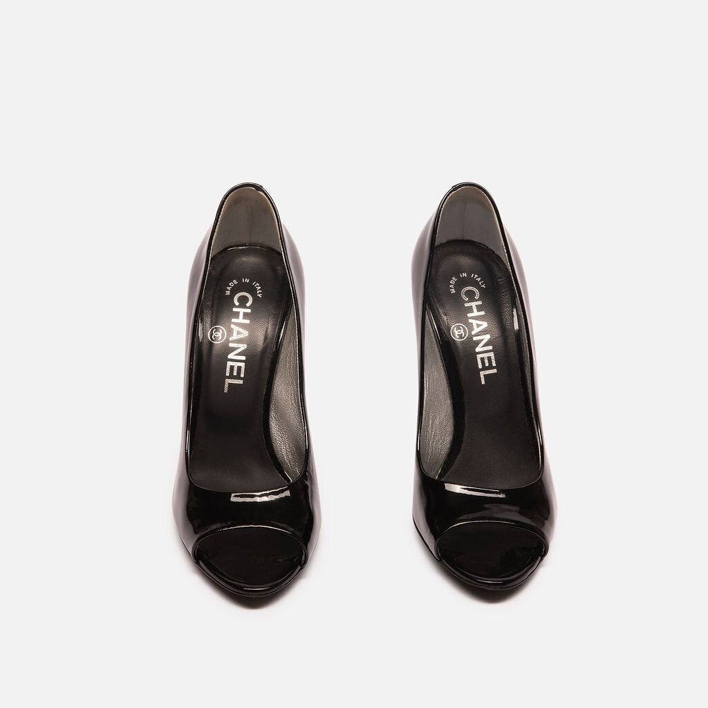 Chanel Patent Leather Heels
