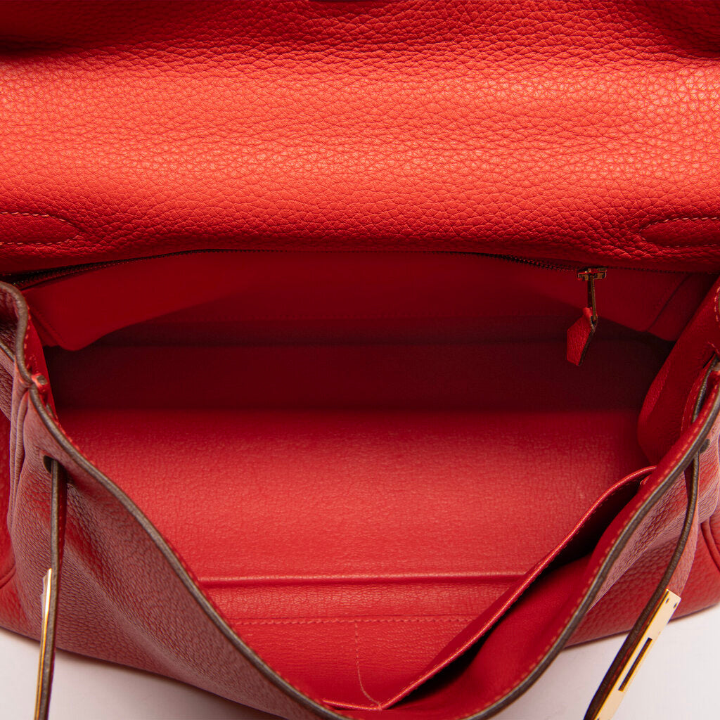 Hermes Poppy Togo Kelly 32 GHW (2014)