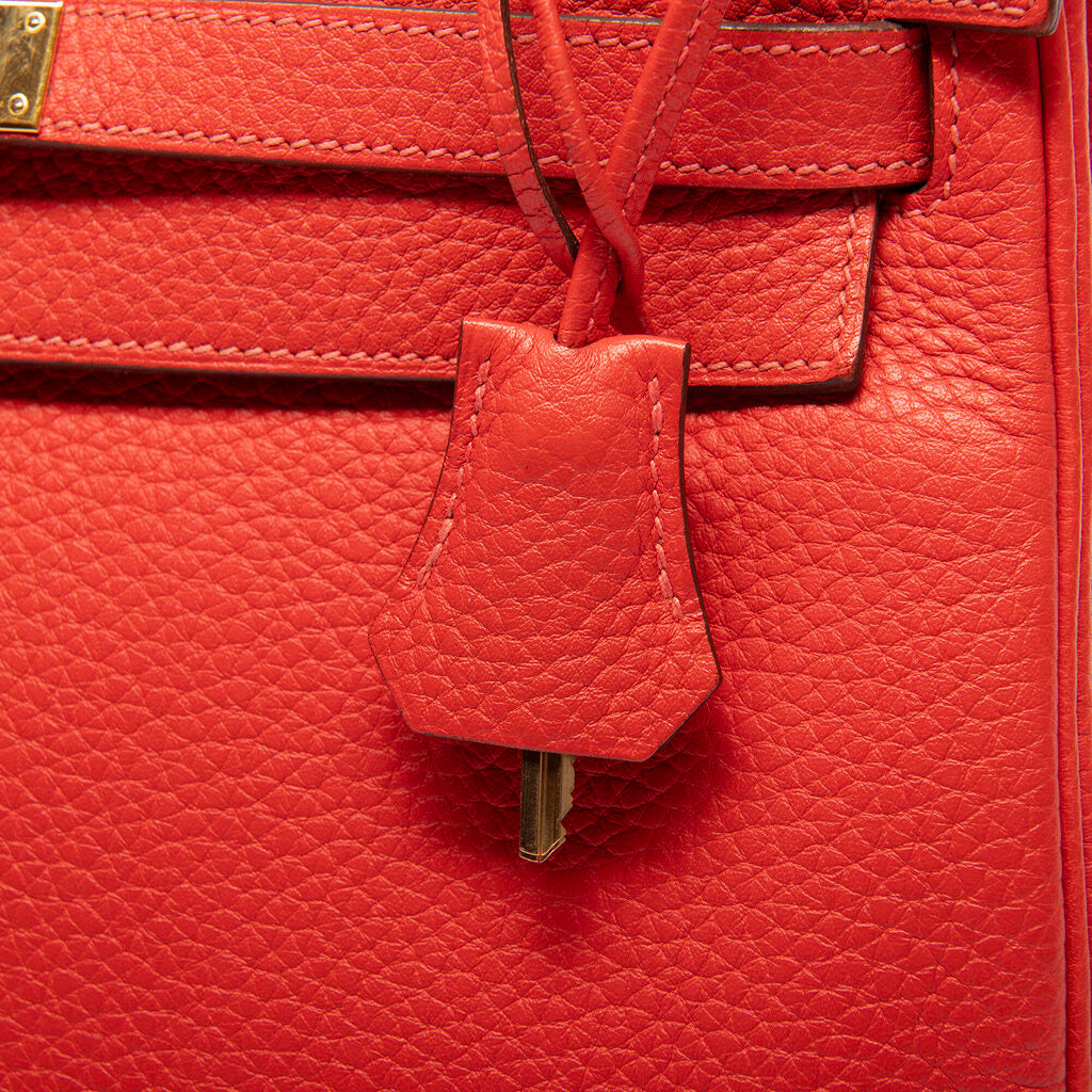 Hermes Poppy Togo Kelly 32 GHW (2014)