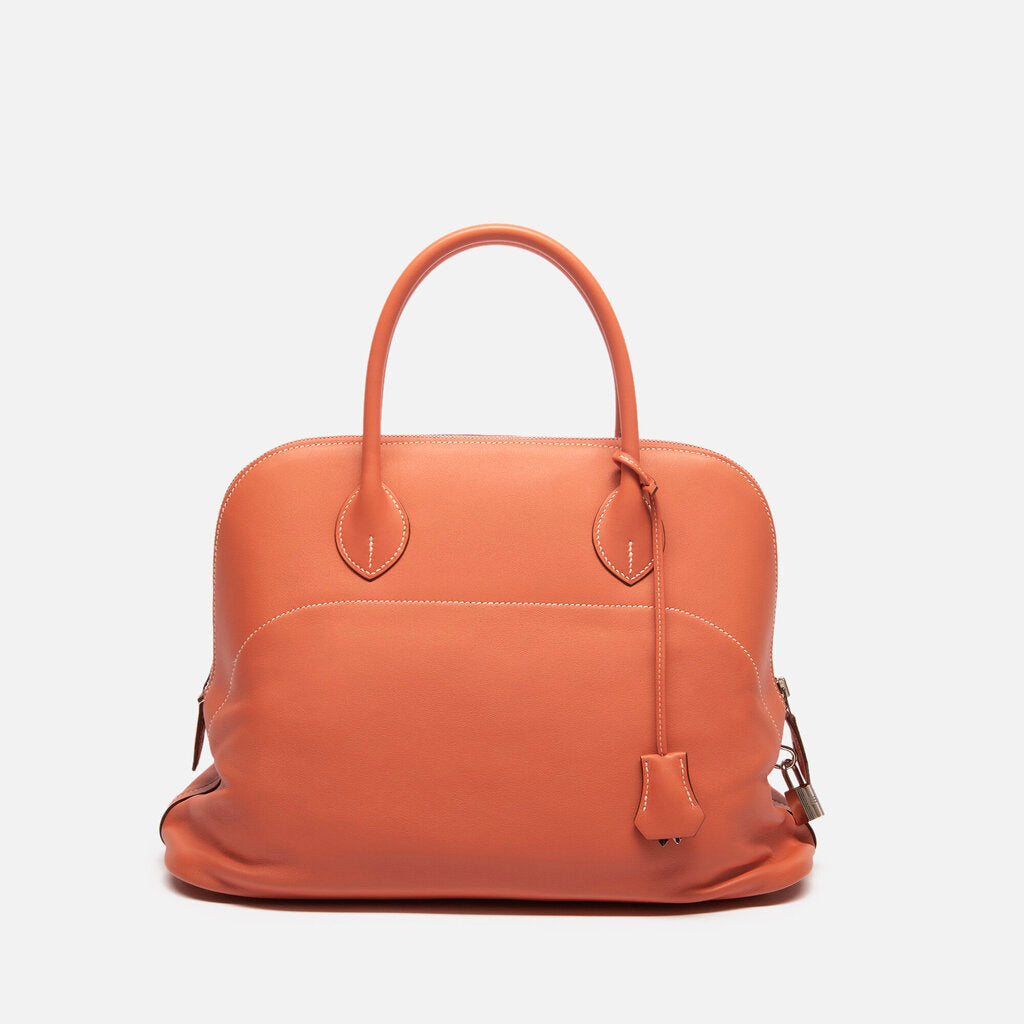 Hermes Coral Bolide Relax Handbag